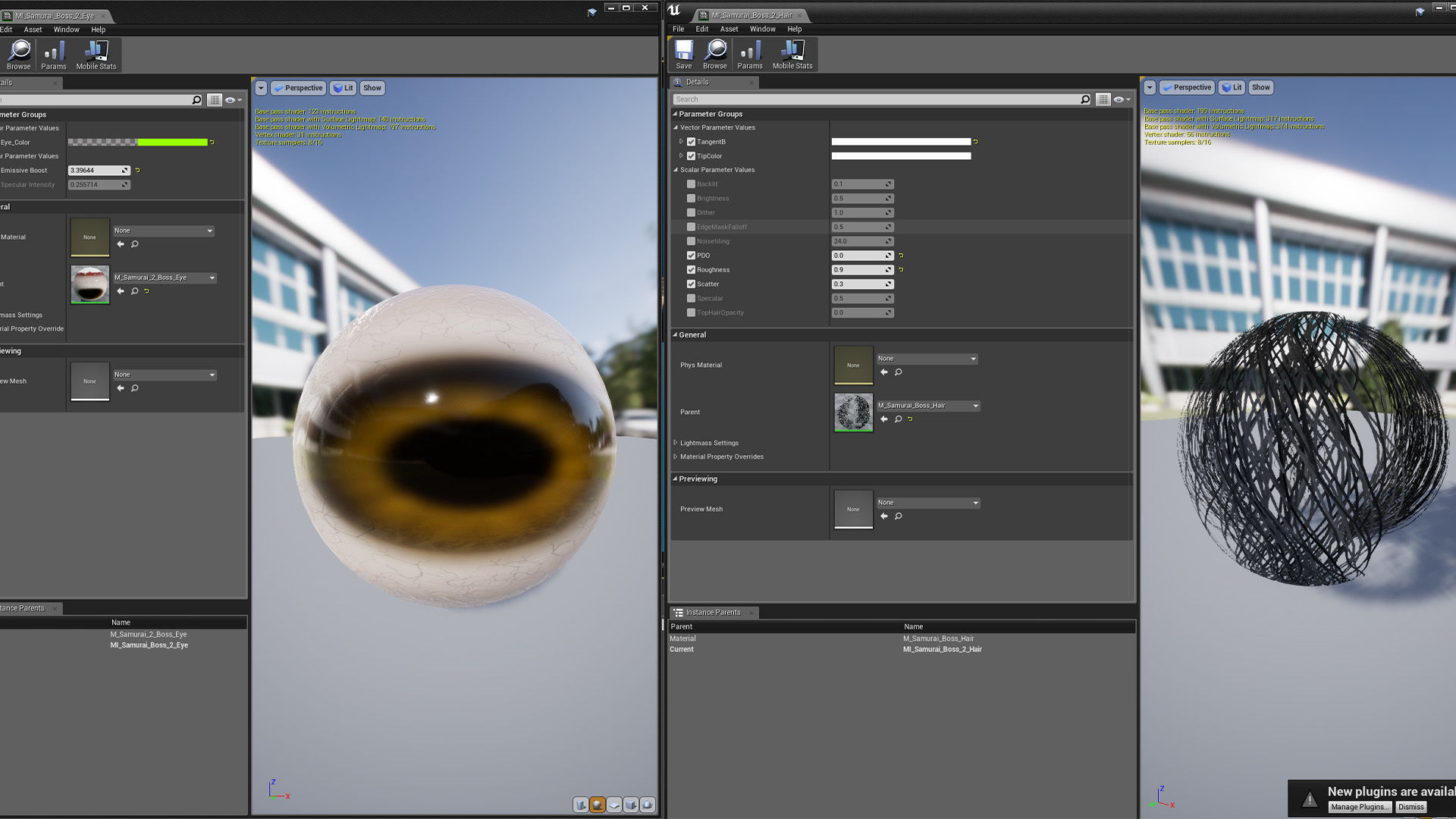 Samurai Boss - 2 Modular Low-poly 3D model_16