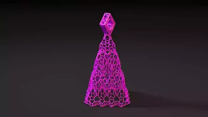 Christmas tree bell decor 3D print model