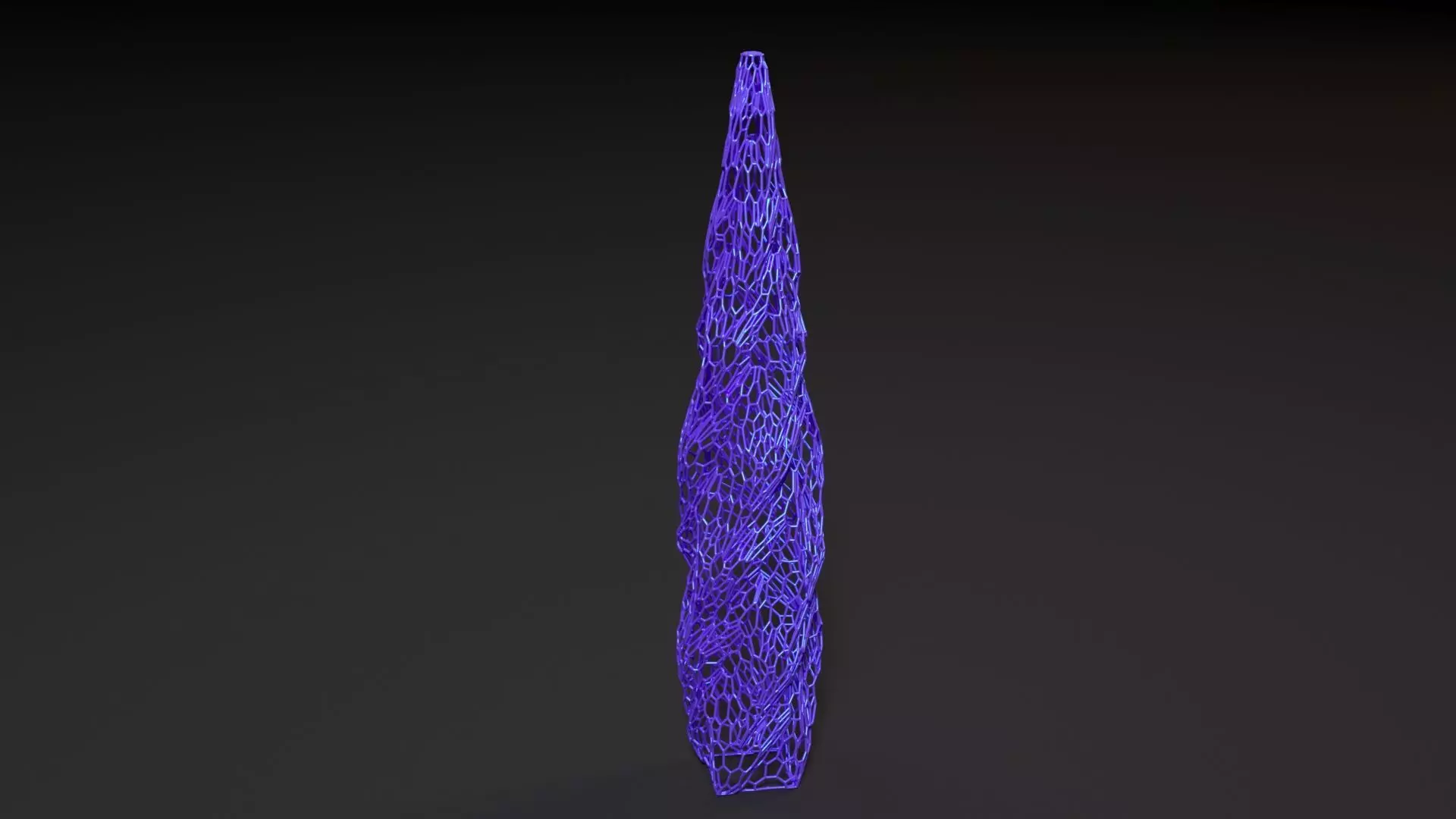 Christmas tree decor icicle 3D print model_0