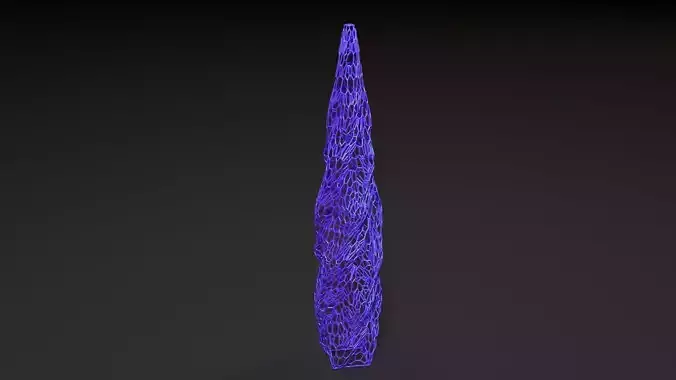 Christmas tree decor icicle 3D print model