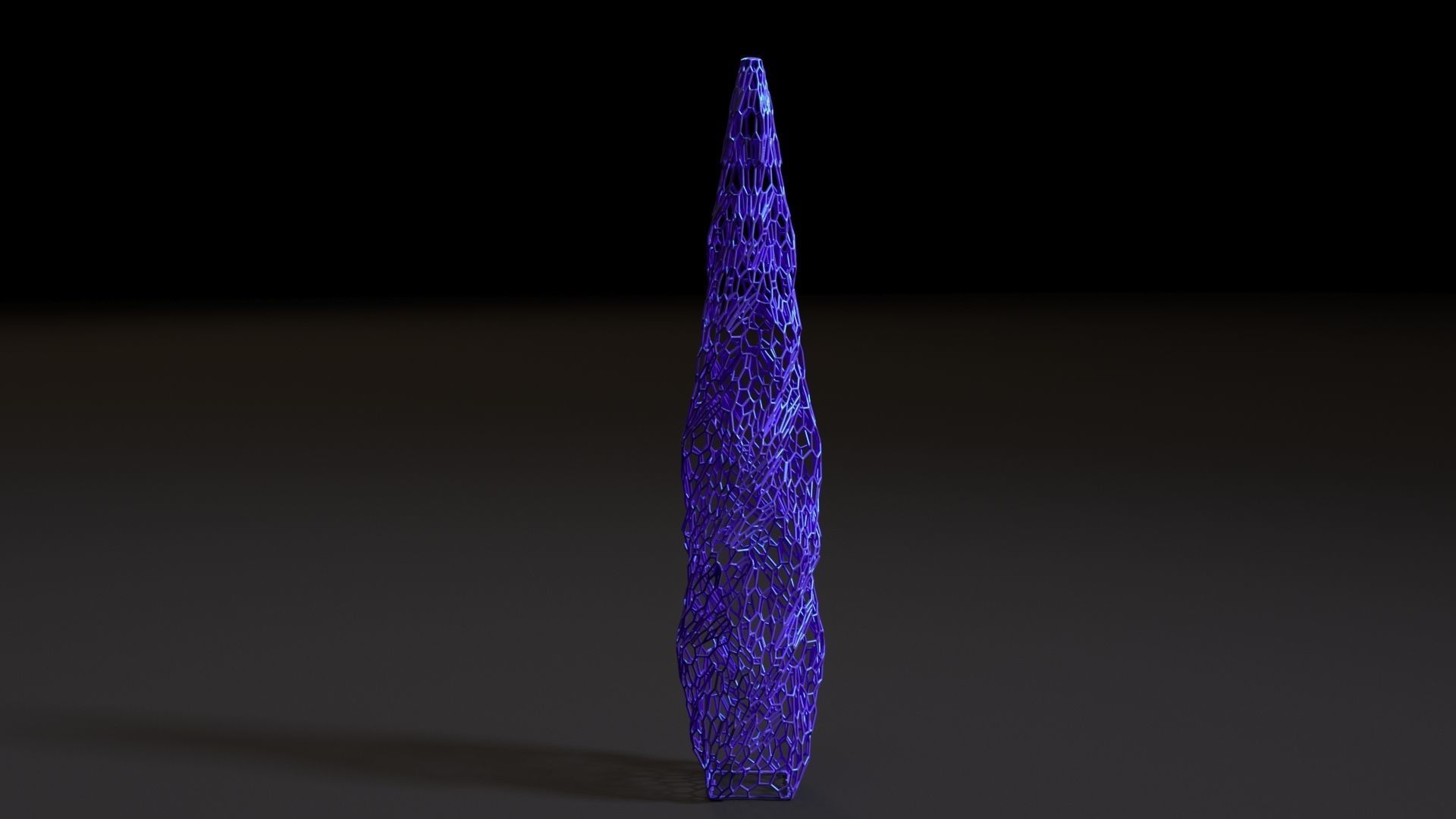 Christmas tree decor icicle 3D print model_5