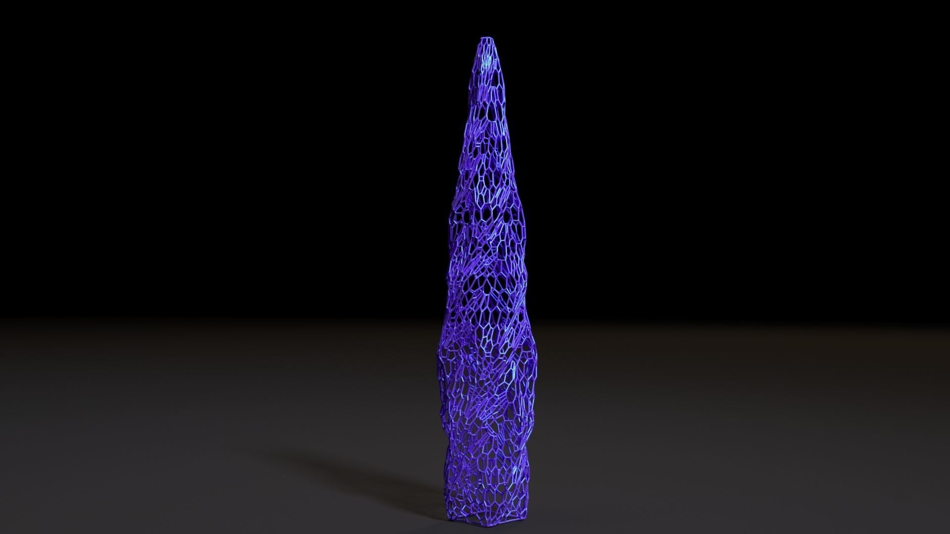 Christmas tree decor icicle 3D print model_6
