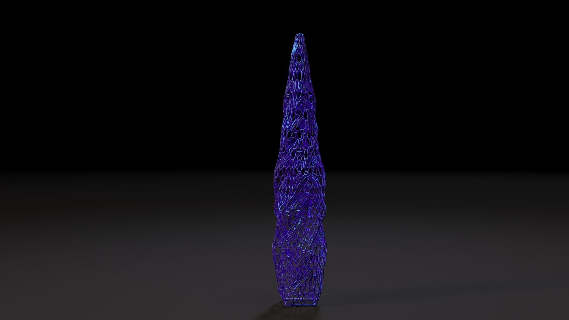 Christmas tree decor icicle 3D print model_3