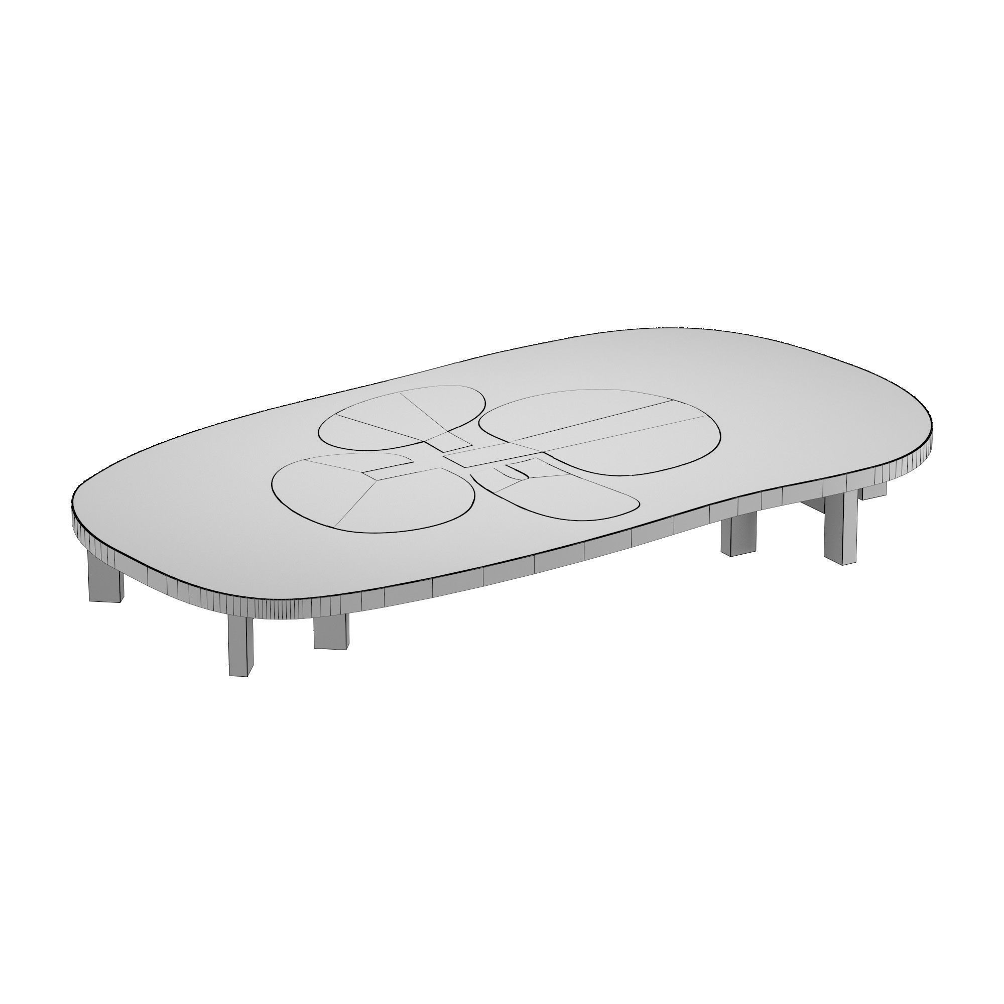 JOSEPHINE TABLE ADO CHALE 3D model_3