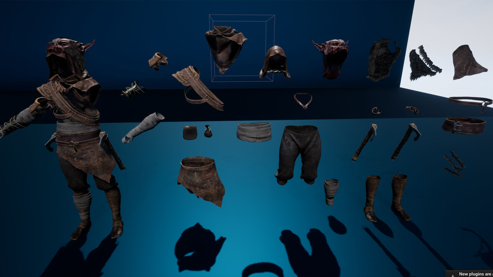 Viking Modular Low-poly 3D model_22