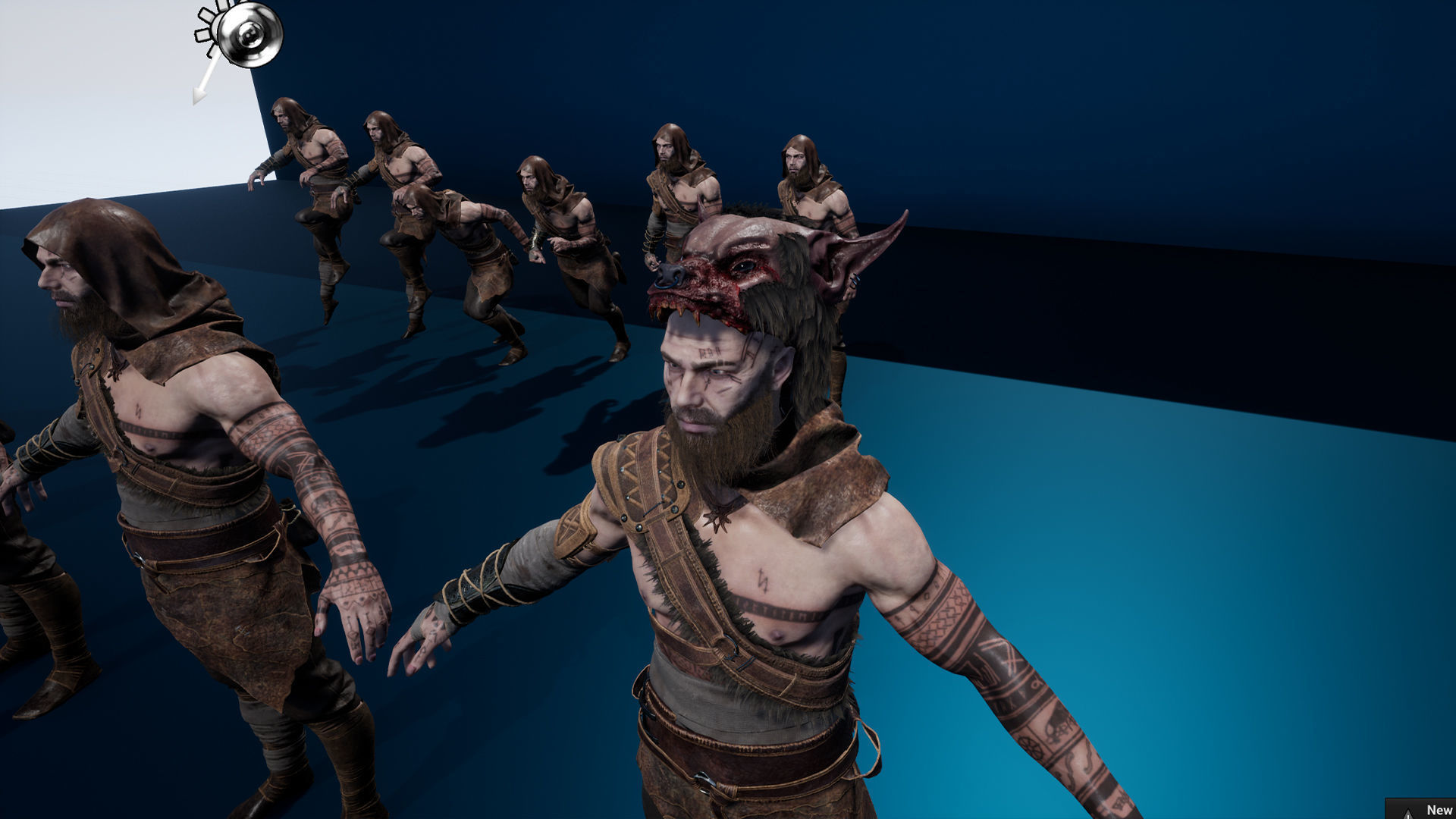 Viking Modular Low-poly 3D model_28