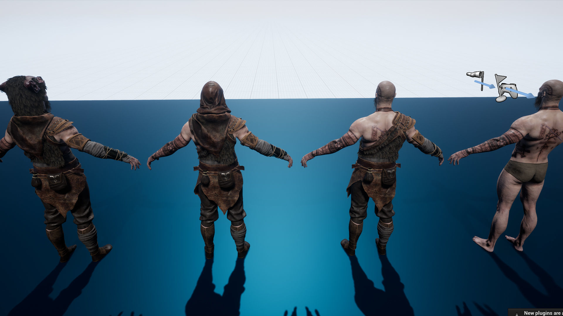 Viking Modular Low-poly 3D model_24