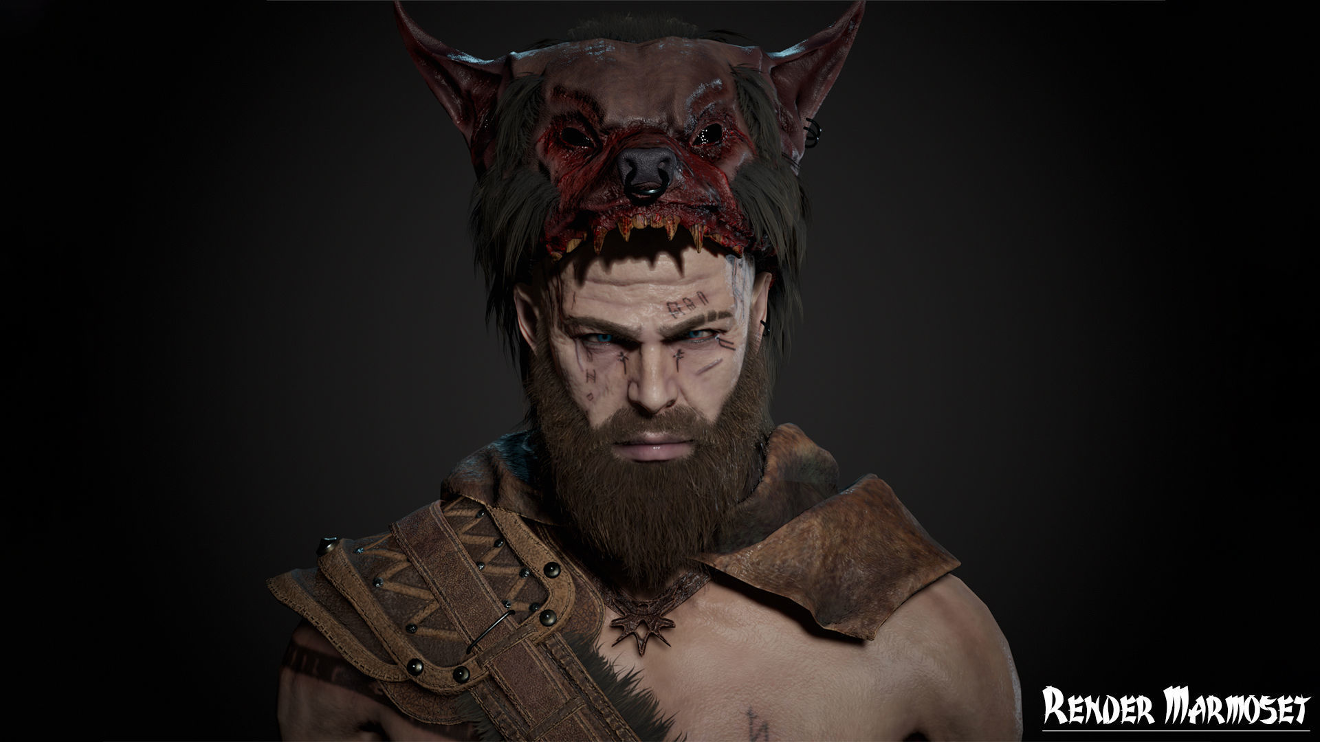 Viking Modular Low-poly 3D model_13