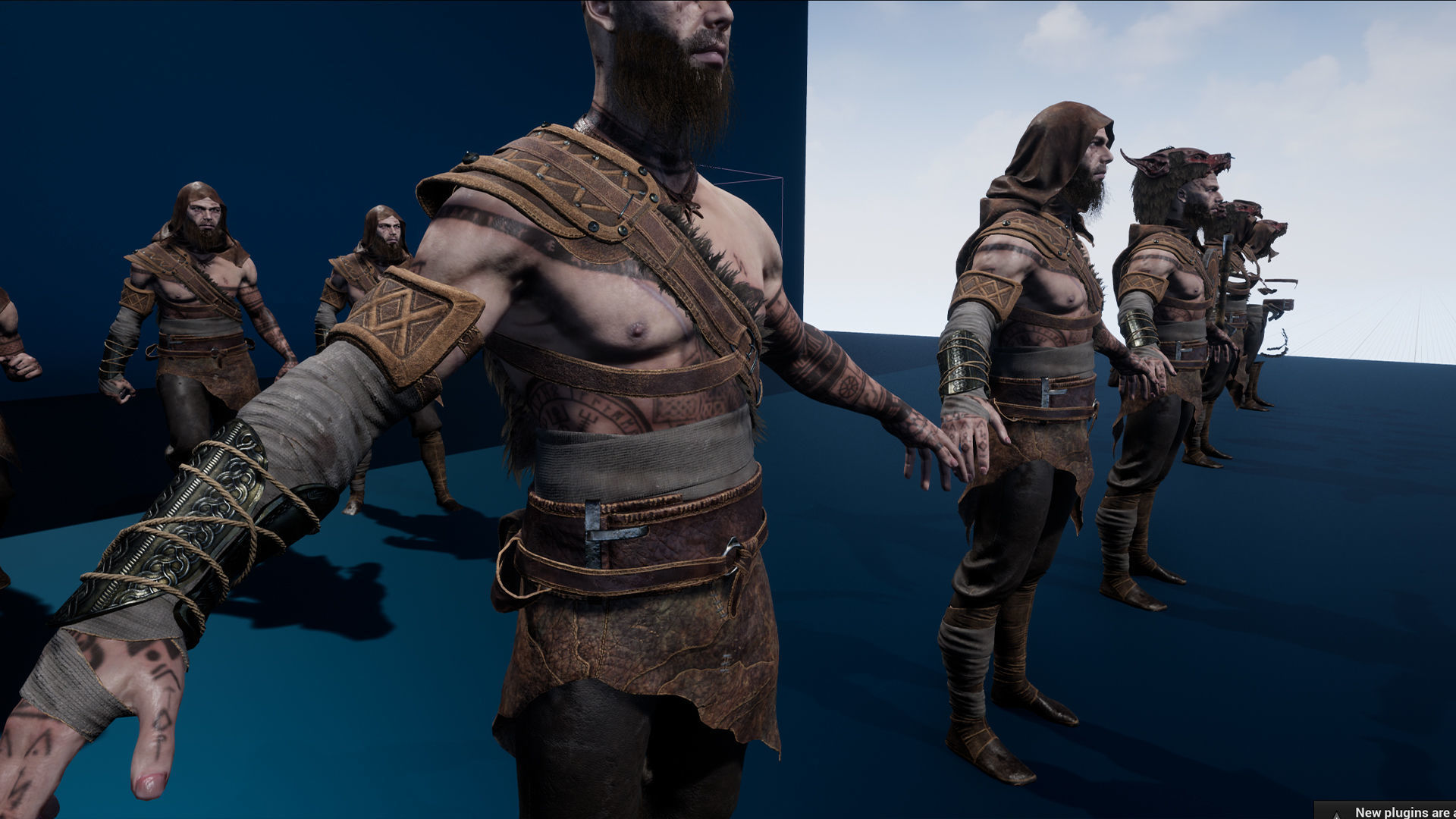 Viking Modular Low-poly 3D model_23