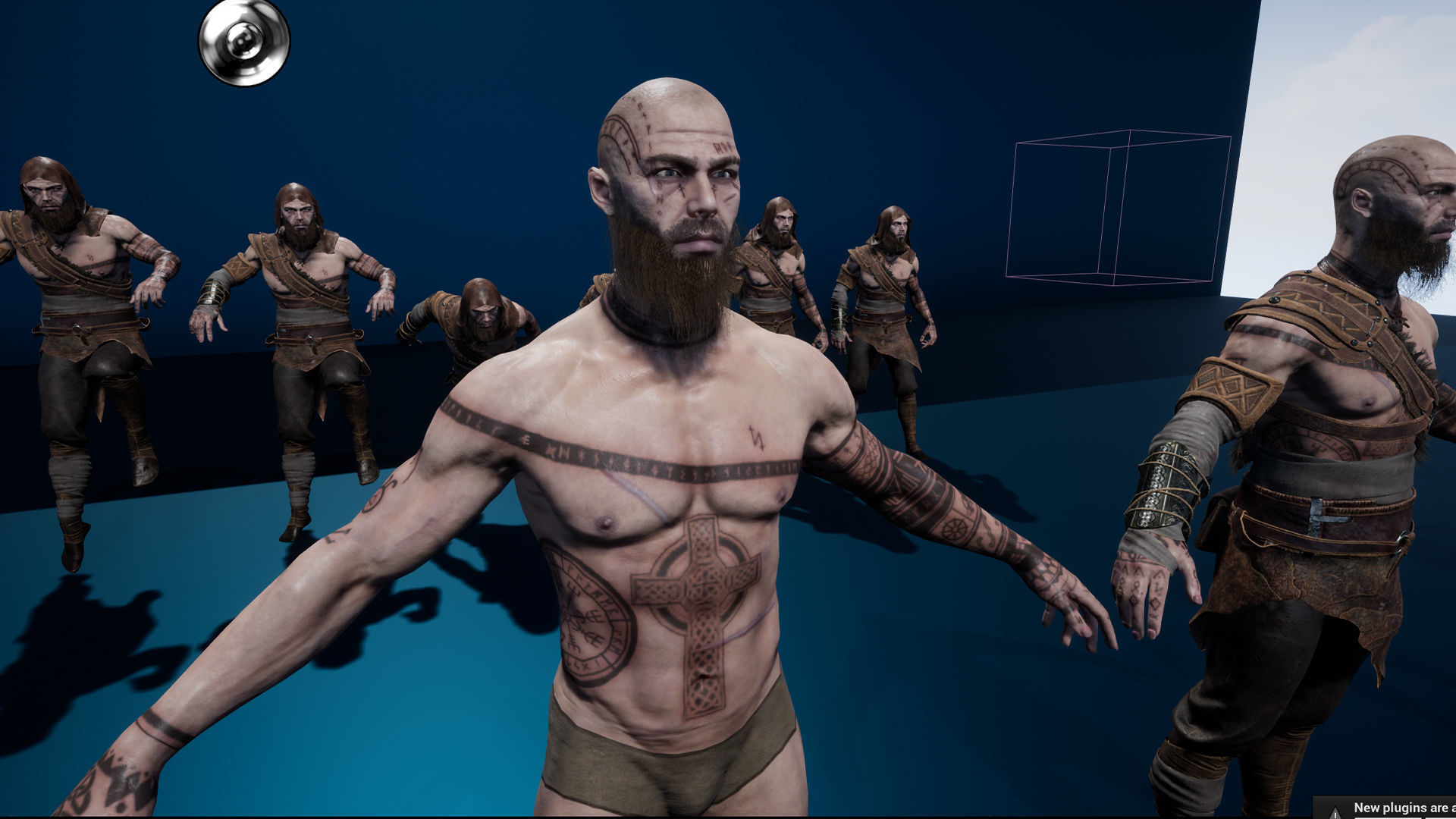 Viking Modular Low-poly 3D model_33