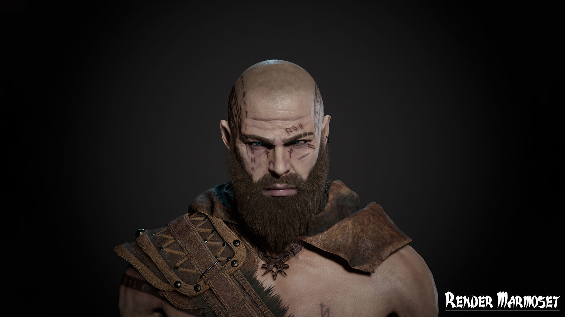 Viking Modular Low-poly 3D model_19