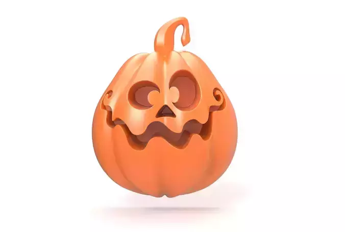 Halloween Pumpkin badge