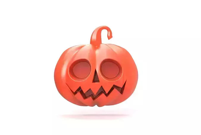 HALLOWEEN PUMPKIN BADGE