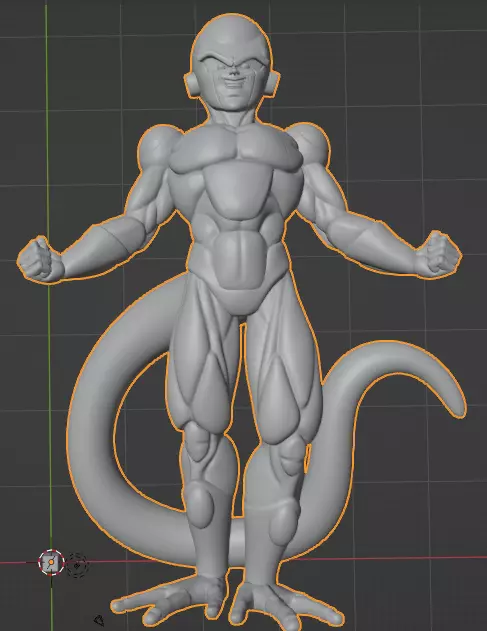 Black Freeza 3D print model_0