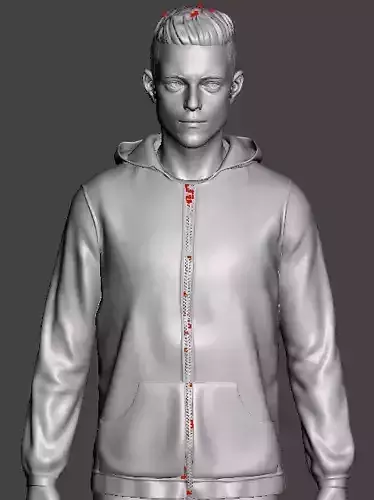 Elliot Aldersson Mr Robot Rami Malek 3d model 3D print model