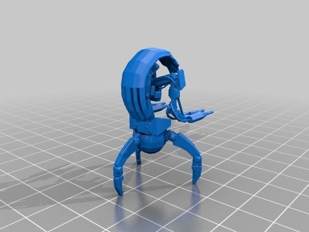 Star Wars Legion Scale Droid pack 3D print model_30