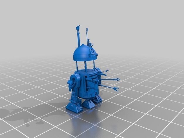 Star Wars Legion Scale Droid pack 3D print model_28