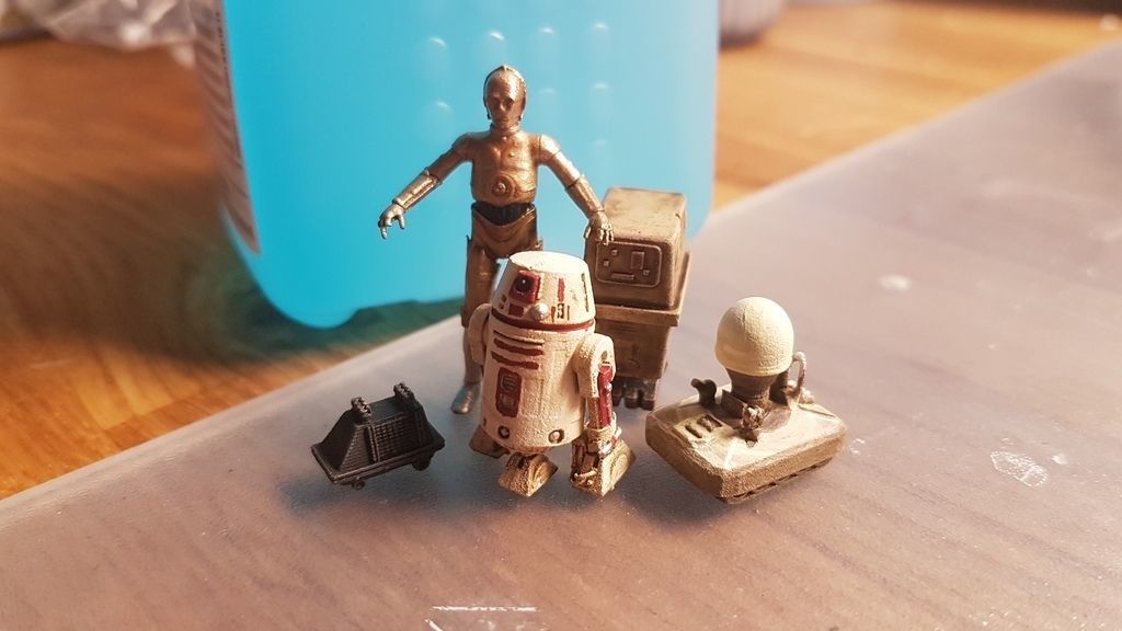 Star Wars Legion Scale Droid pack 3D print model_1