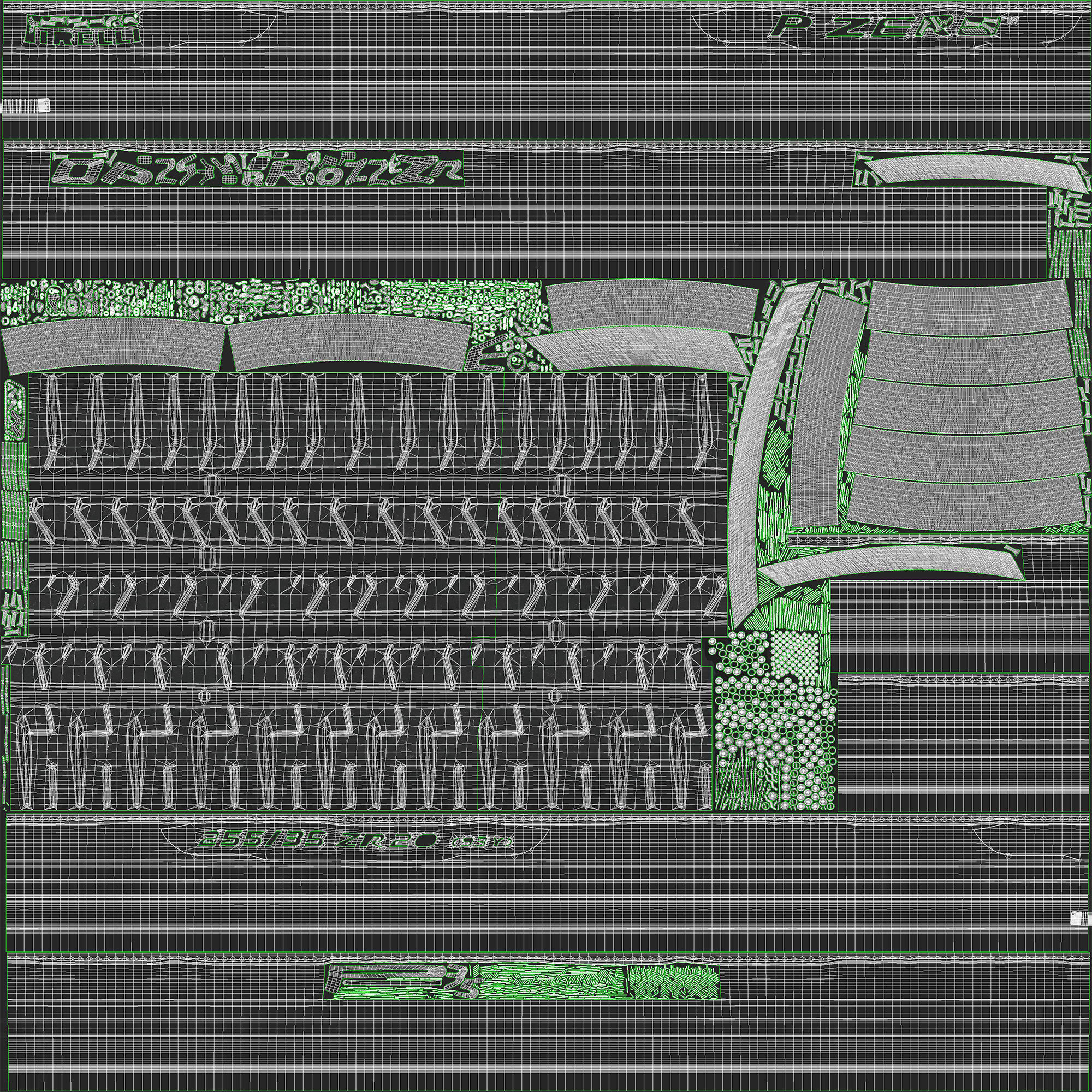 Pirelli PZero PZ4 3D model_24