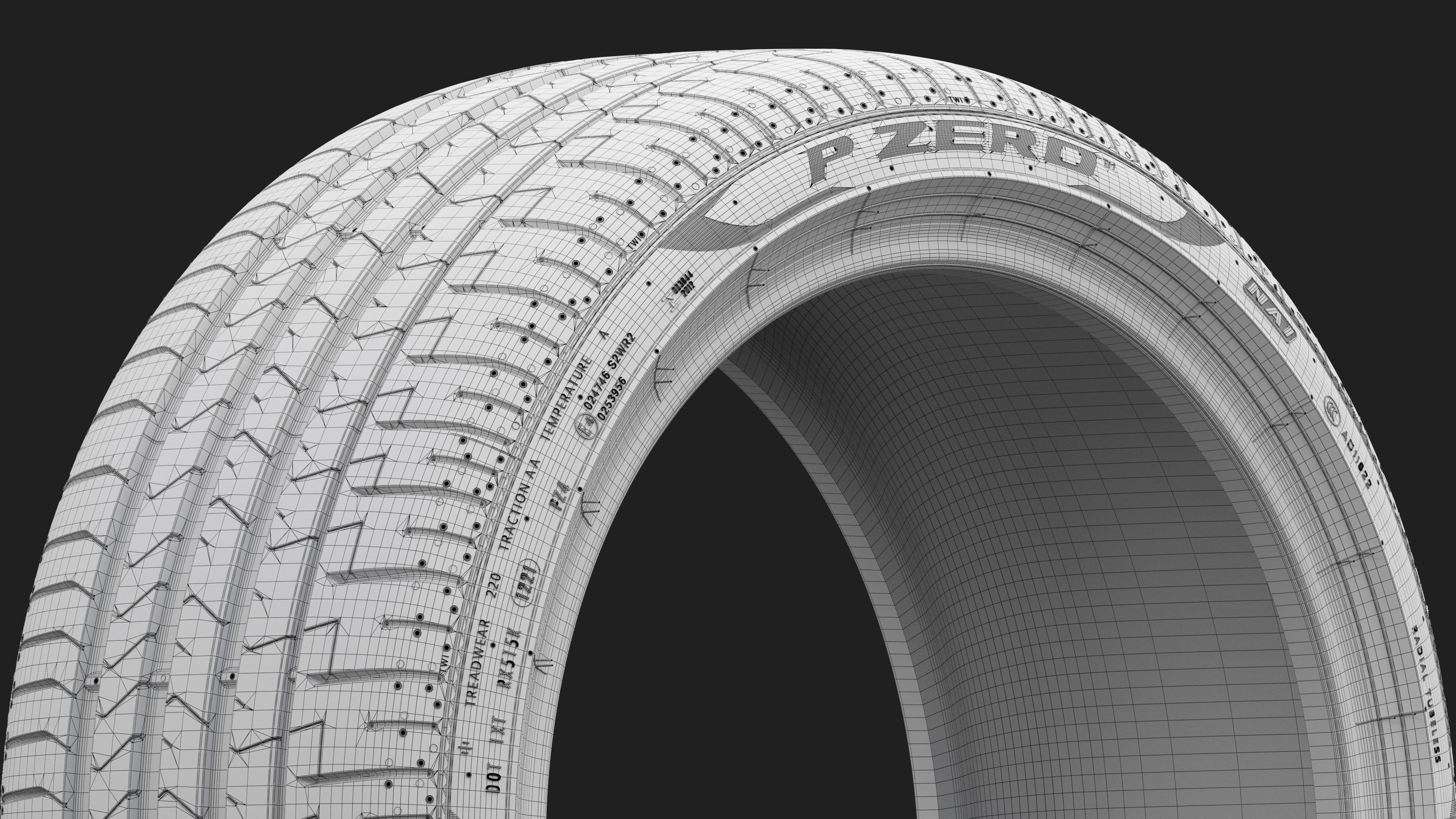 Pirelli PZero PZ4 3D model_15