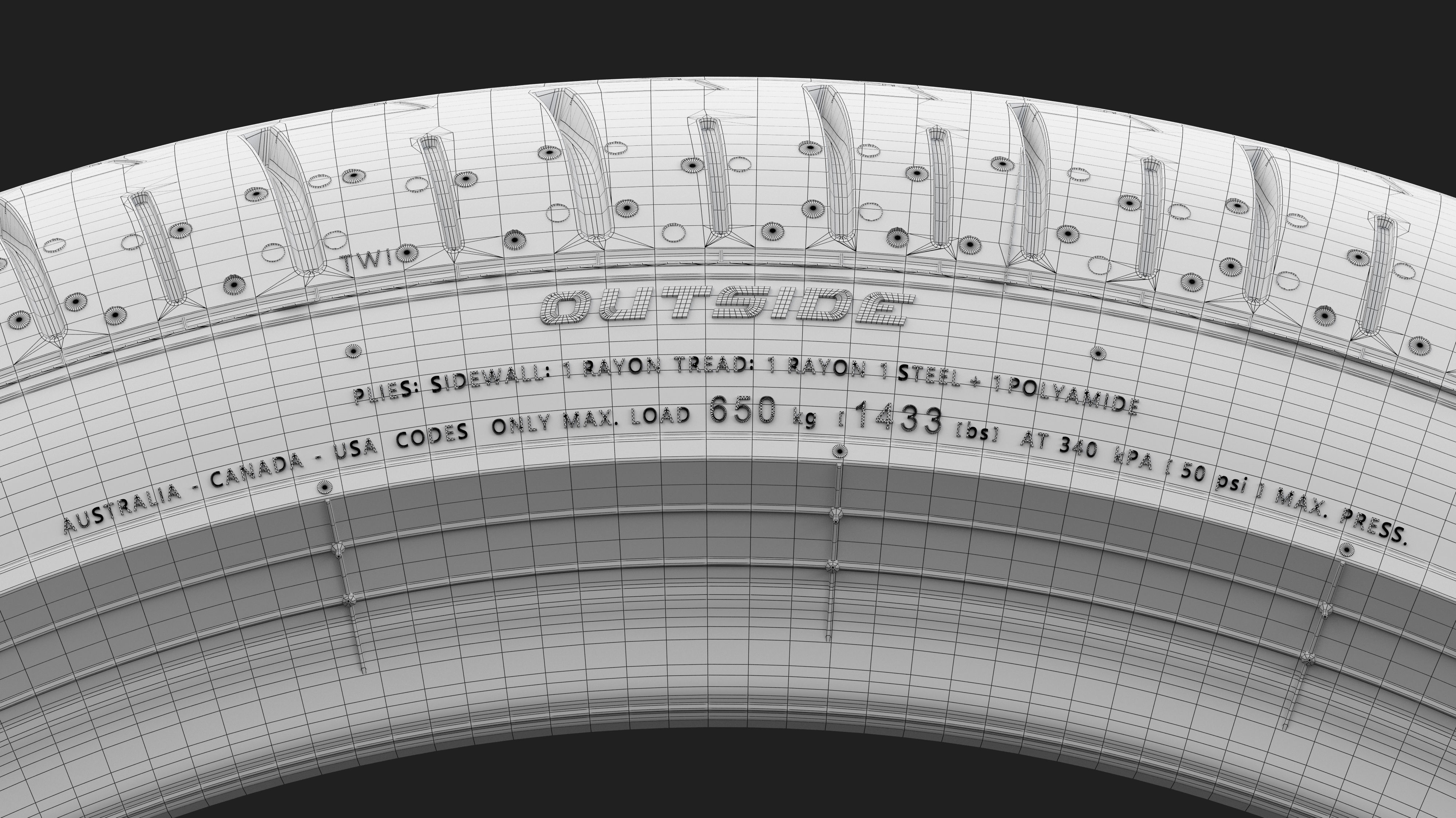 Pirelli PZero PZ4 3D model_17