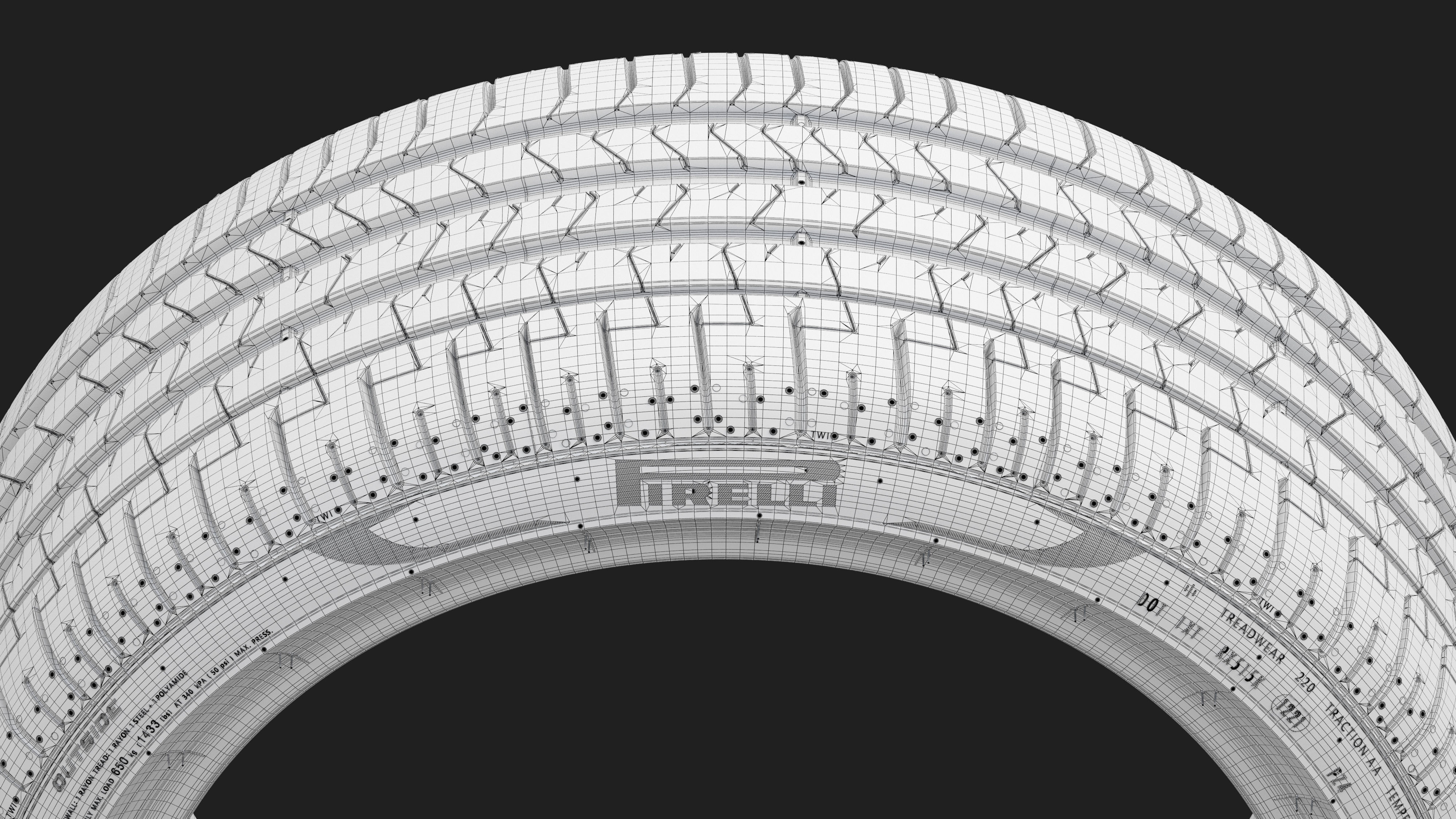 Pirelli PZero PZ4 3D model_14