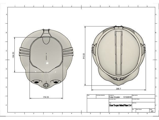 Clone Trooper Helmet Phase 2 Star Wars 3D print model_6