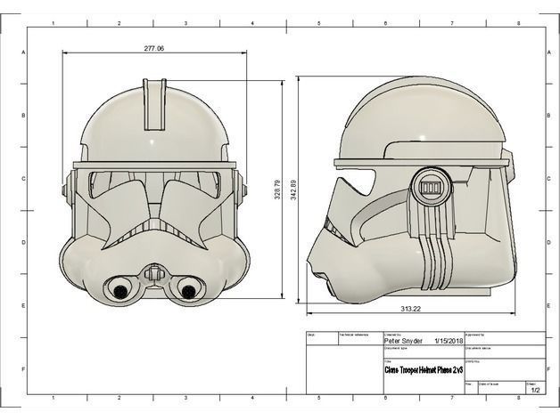 Clone Trooper Helmet Phase 2 Star Wars 3D print model_7