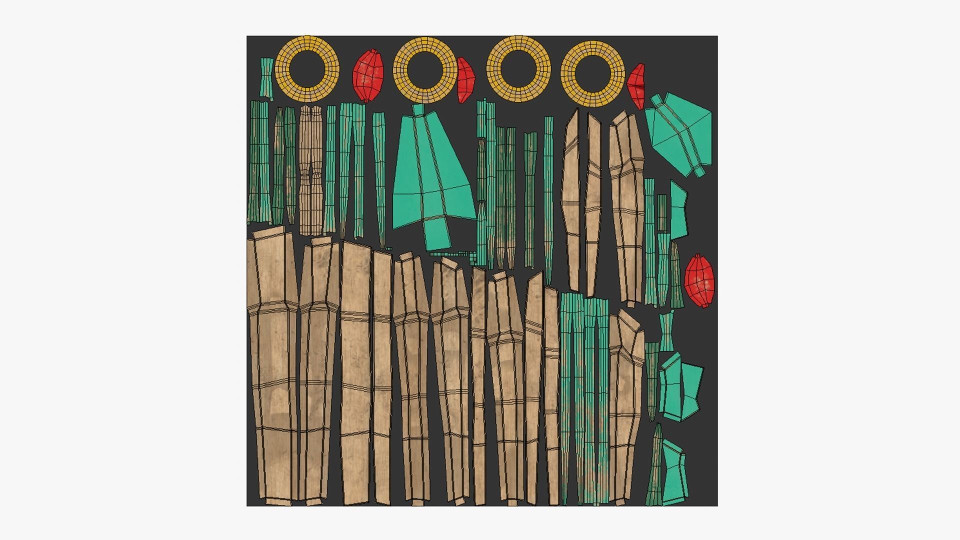 10 Tribal Masks G Collection - Costume Character Design _53