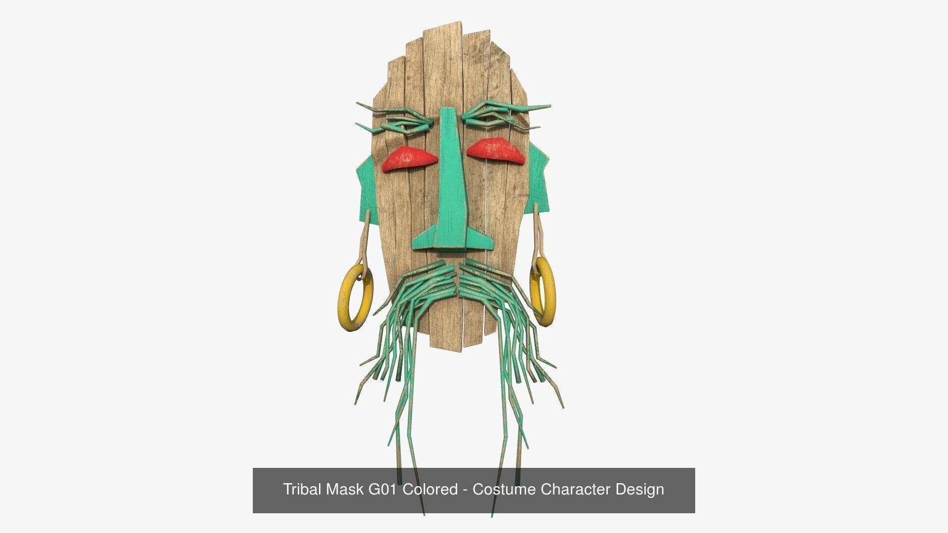 10 Tribal Masks G Collection - Costume Character Design _1