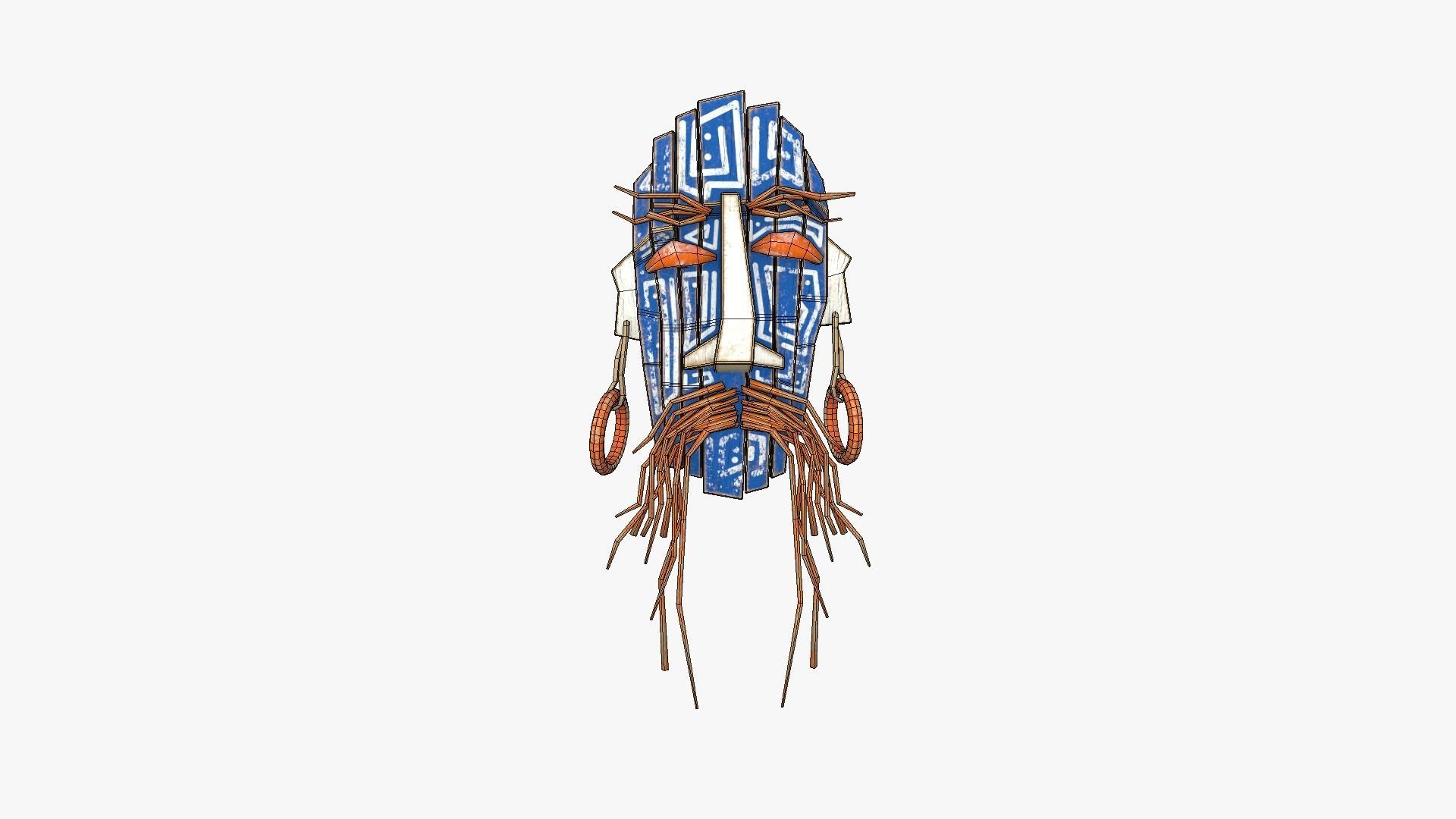 10 Tribal Masks G Collection - Costume Character Design _75