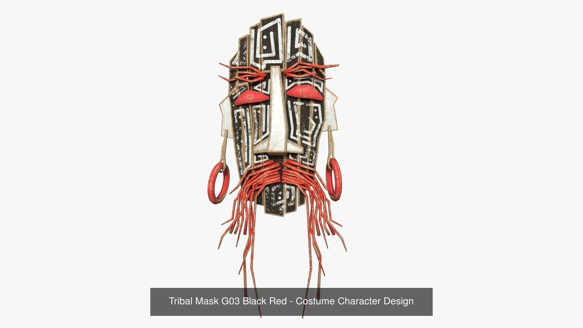 10 Tribal Masks G Collection - Costume Character Design _3
