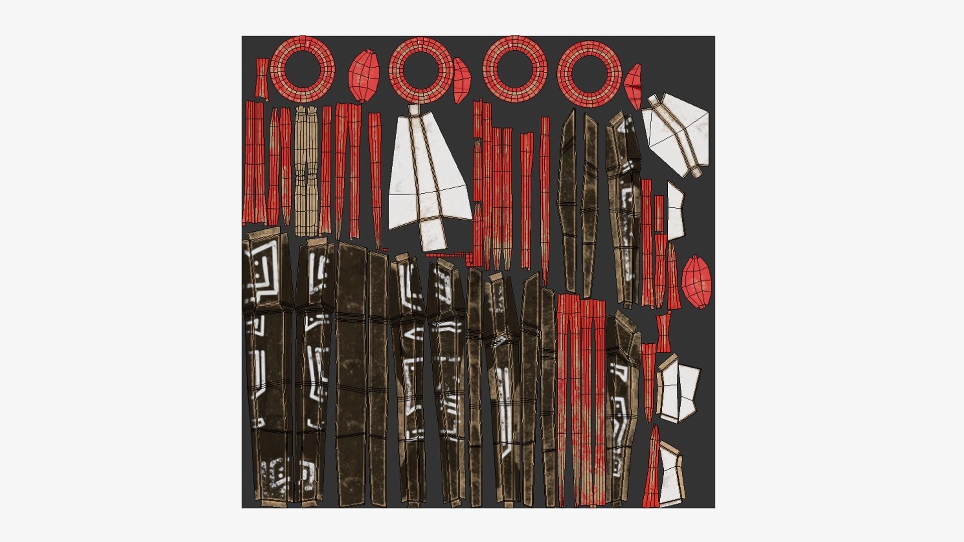 10 Tribal Masks G Collection - Costume Character Design _66