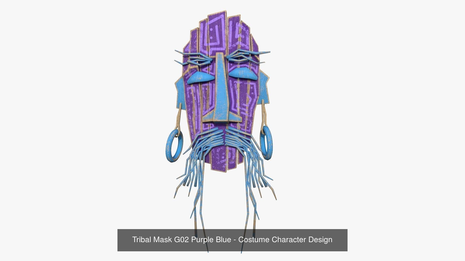 10 Tribal Masks G Collection - Costume Character Design _2