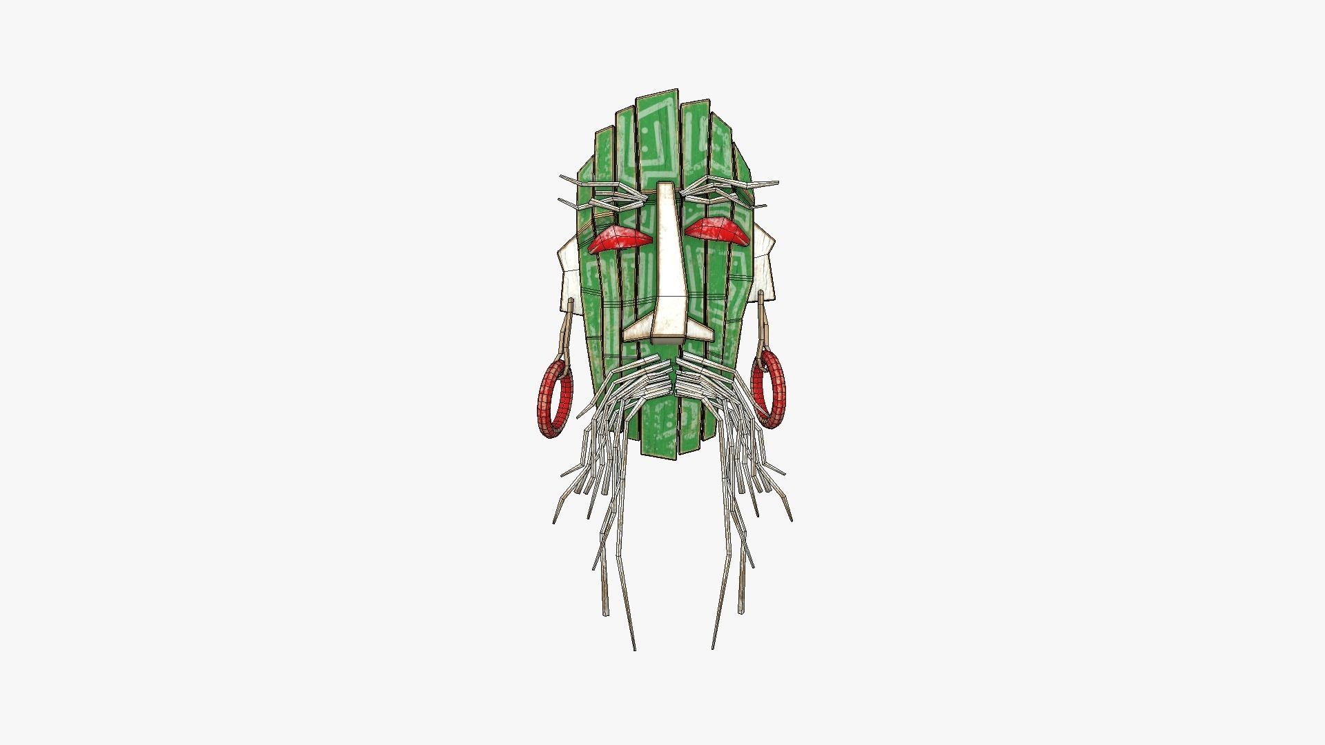 10 Tribal Masks G Collection - Costume Character Design _55