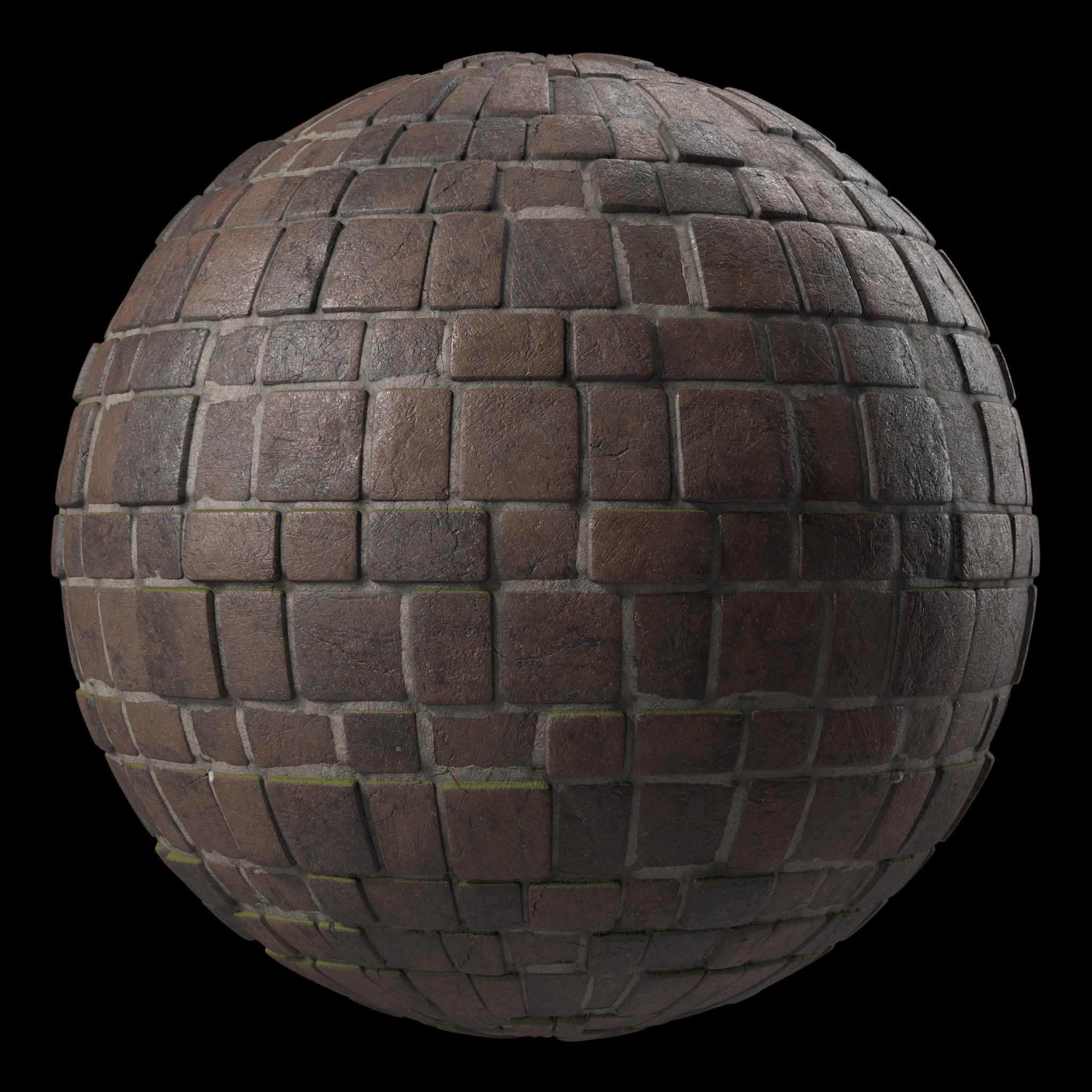 Stone Wall Materials 80- Slat Stone wall - Pbr 4k Seamless Texture_1