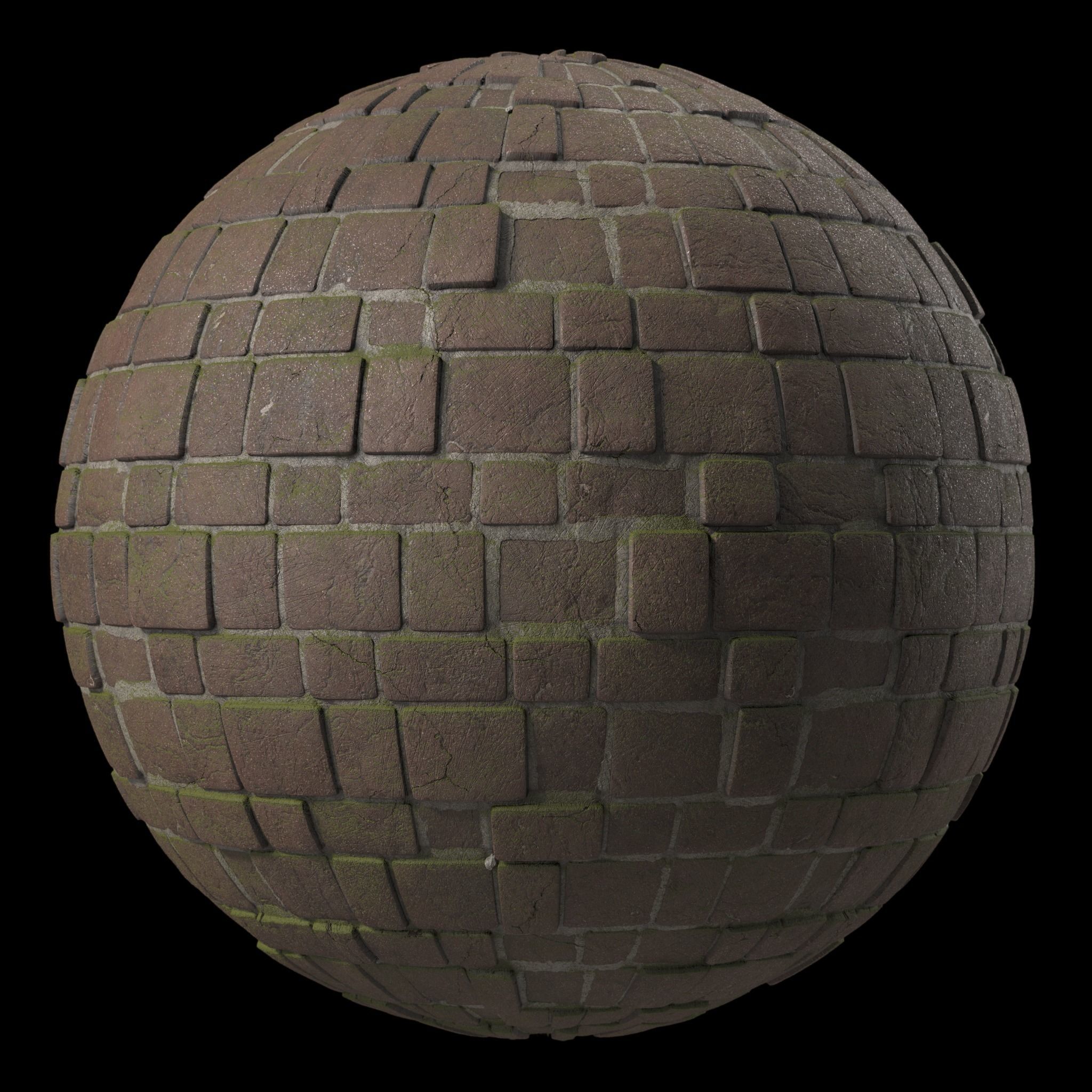 Stone Wall Materials 80- Slat Stone wall - Pbr 4k Seamless Texture_4