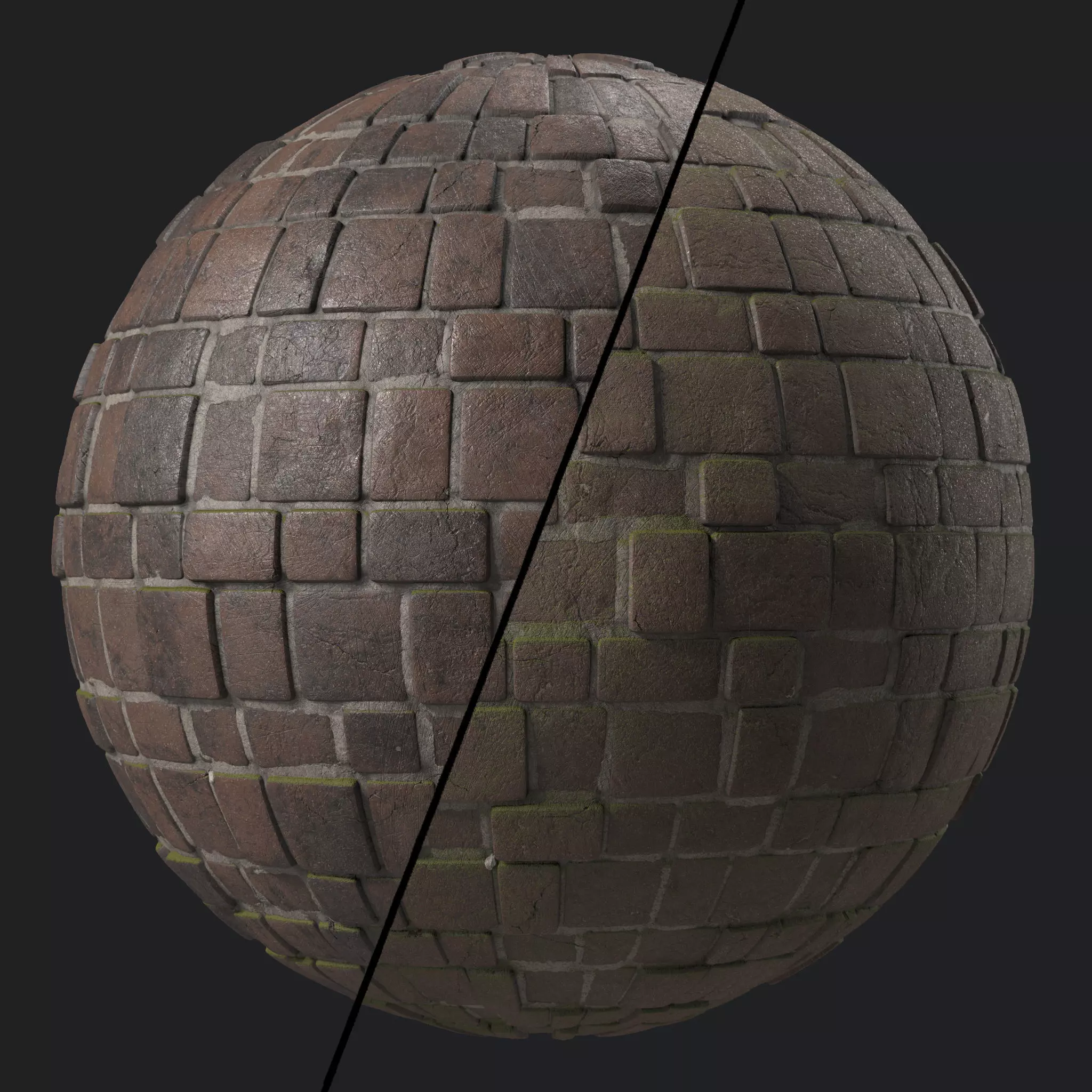 Stone Wall Materials 80- Slat Stone wall - Pbr 4k Seamless Texture_0