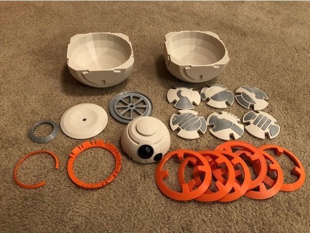 Star Wars BB-8 3D print model_1