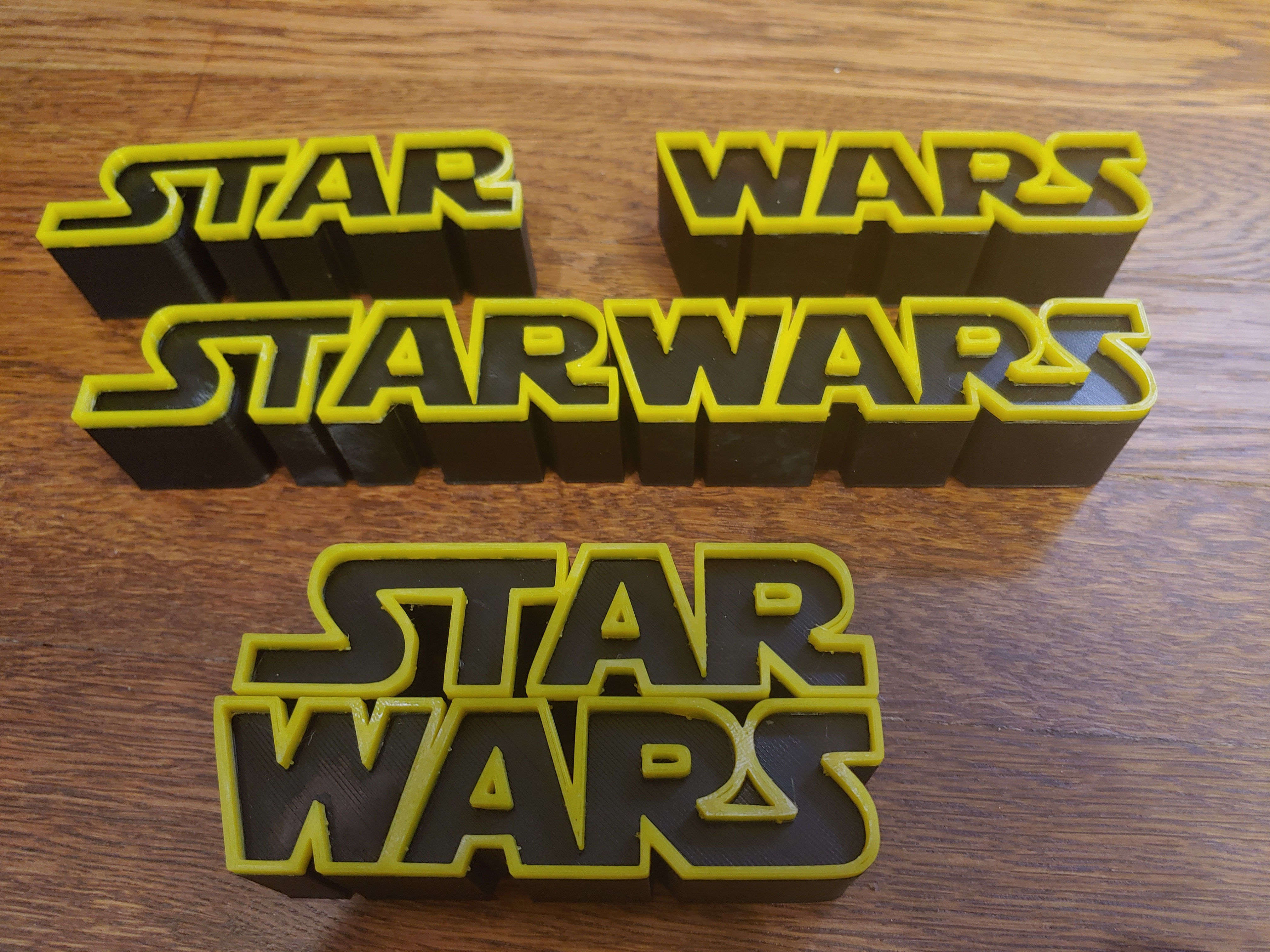 Star Wars Logo 3D print model_6