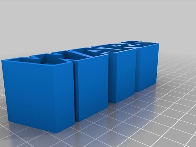 Star Wars Logo 3D print model_12