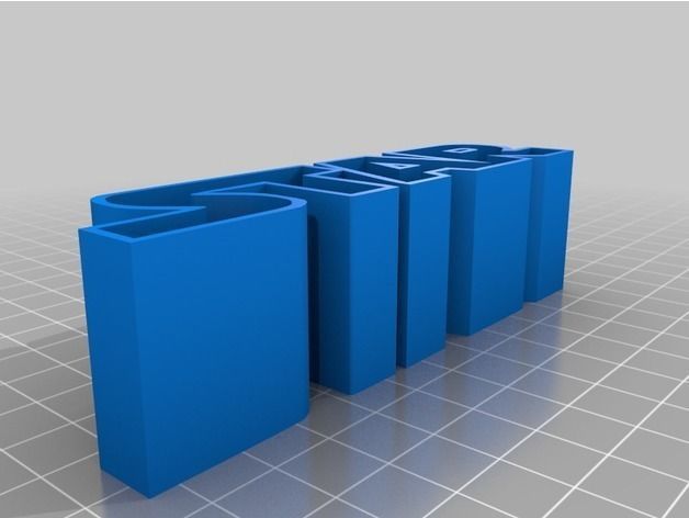 Star Wars Logo 3D print model_11