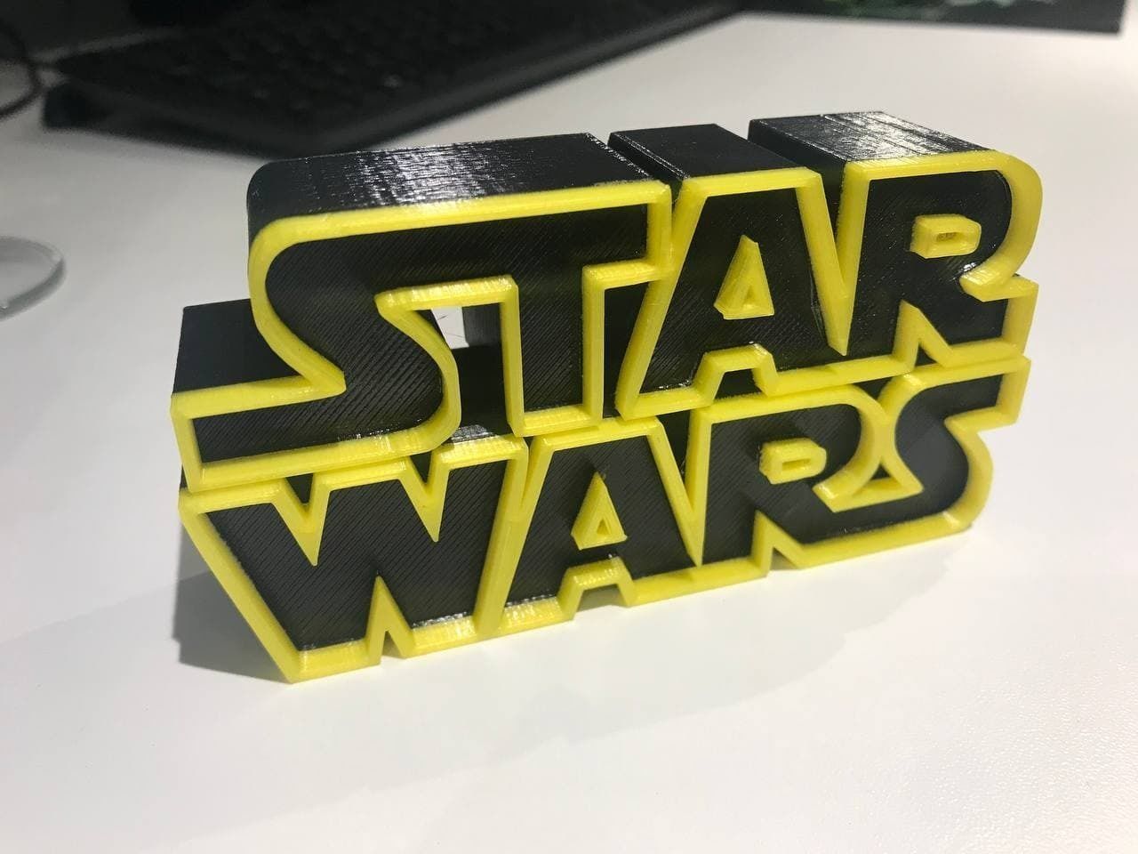 Star Wars Logo 3D print model_3