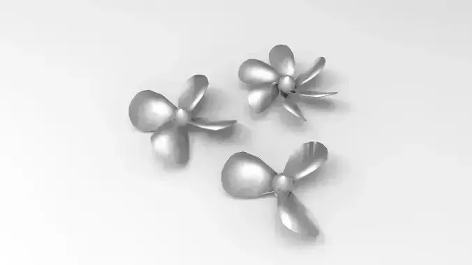 PROPELLER BOAT SHIP 3D PRINT 3D print model