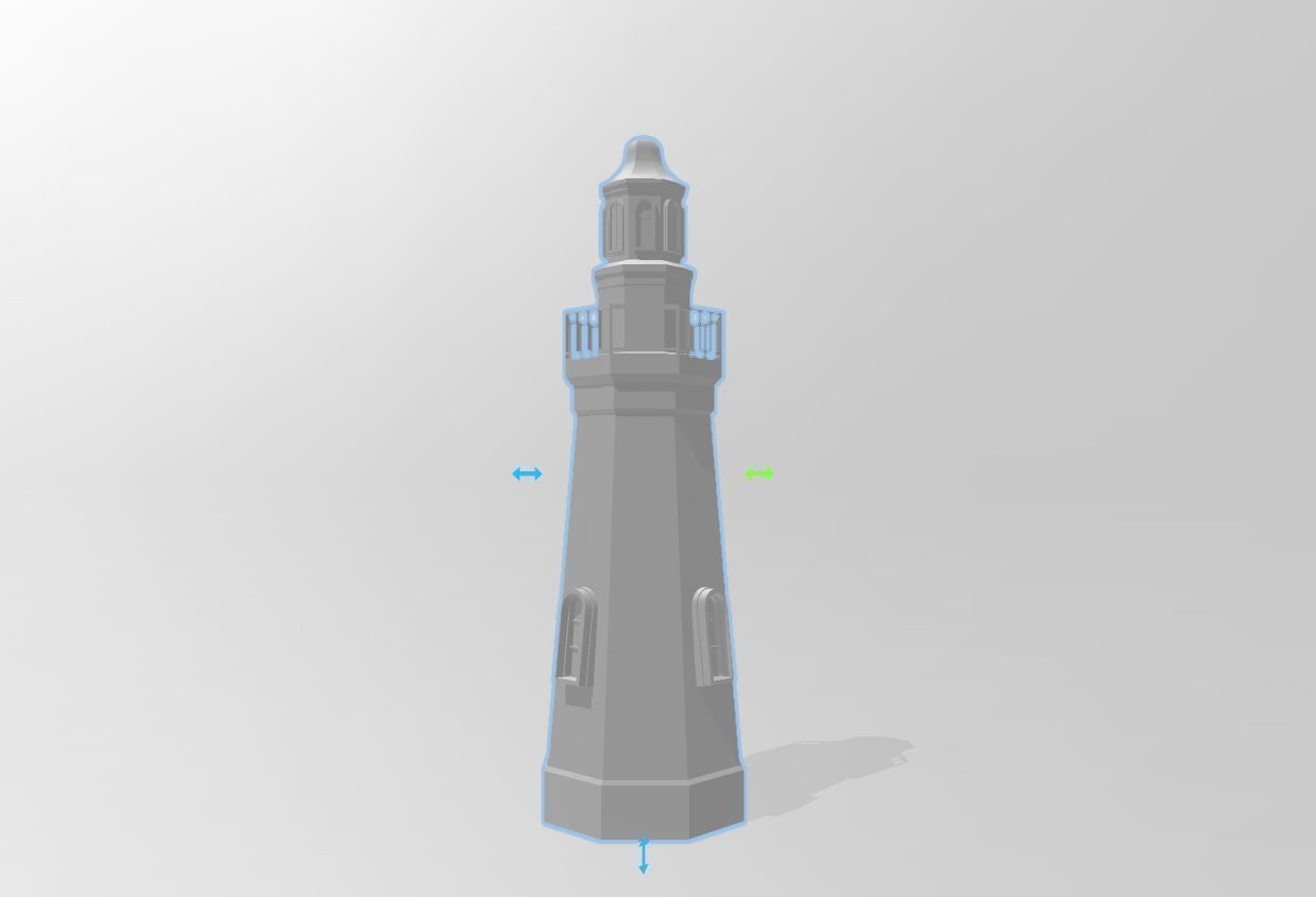 MARINE LIGHTHOUSE 3D print model_5