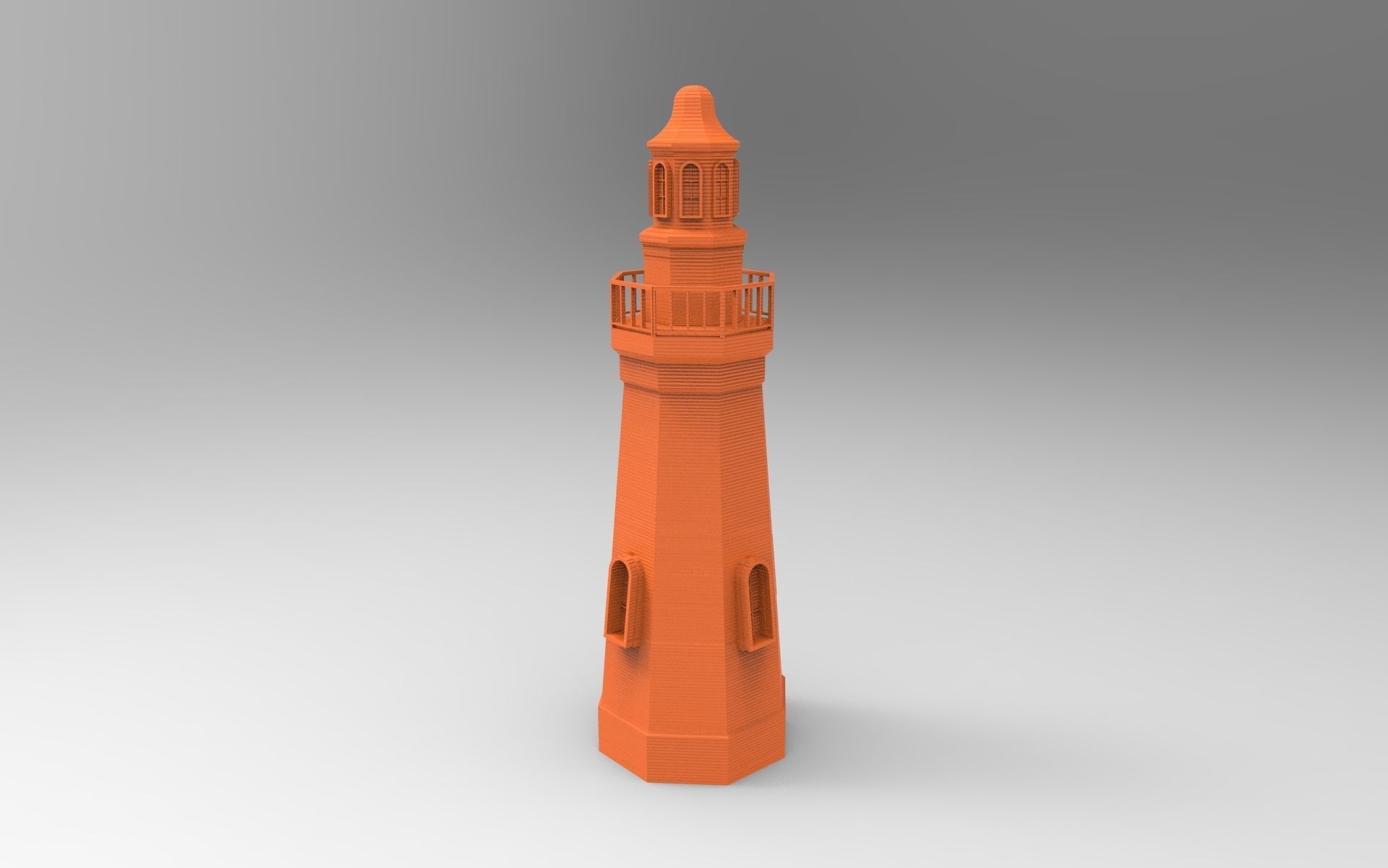 MARINE LIGHTHOUSE 3D print model_1