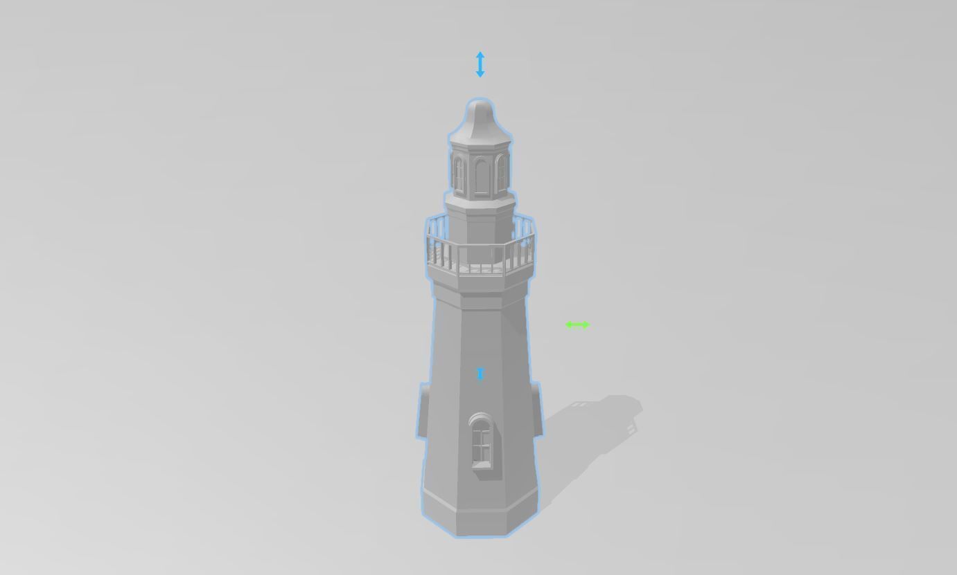MARINE LIGHTHOUSE 3D print model_4