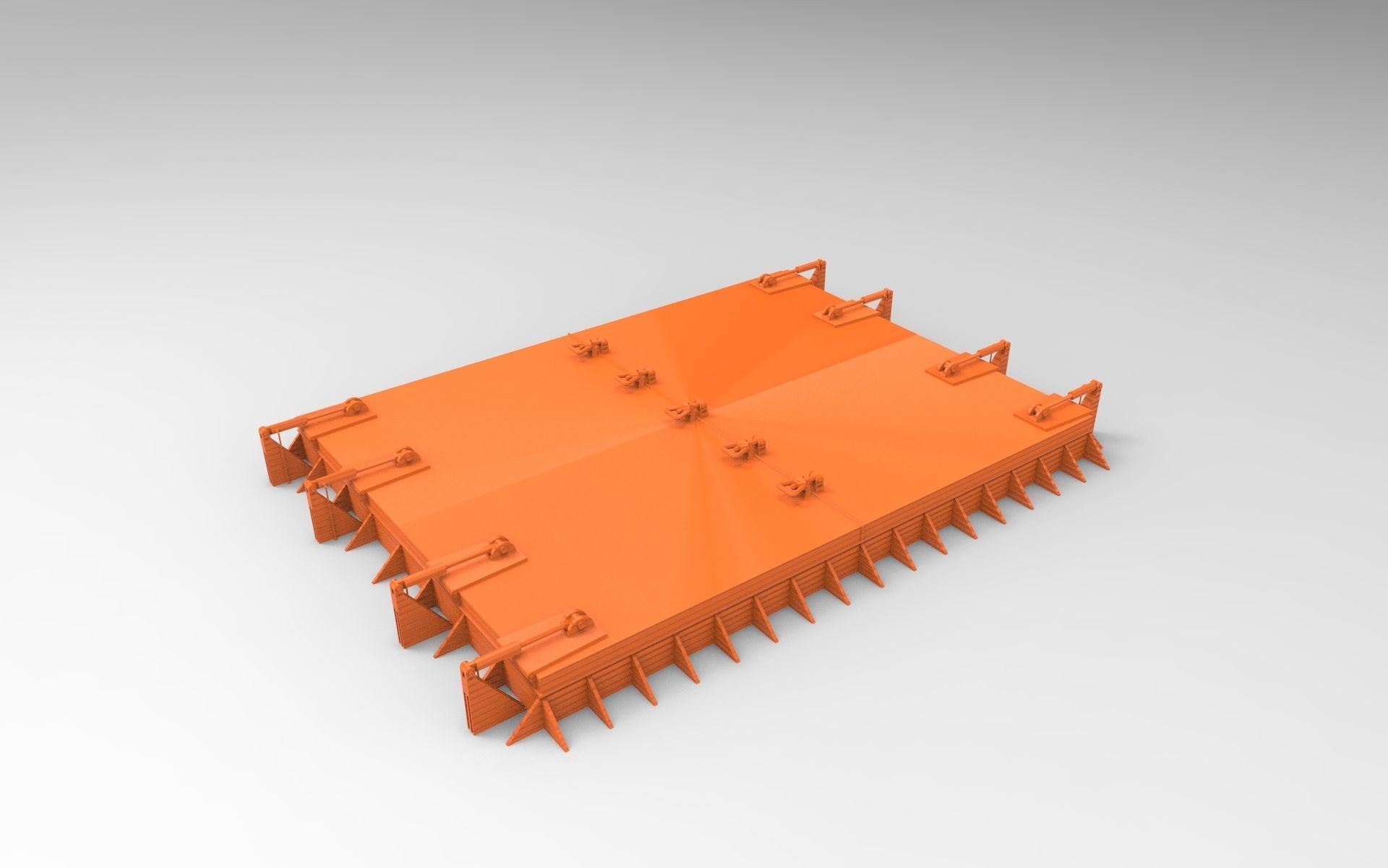 CARGO SHIP HATCH COVER 3D print model_2