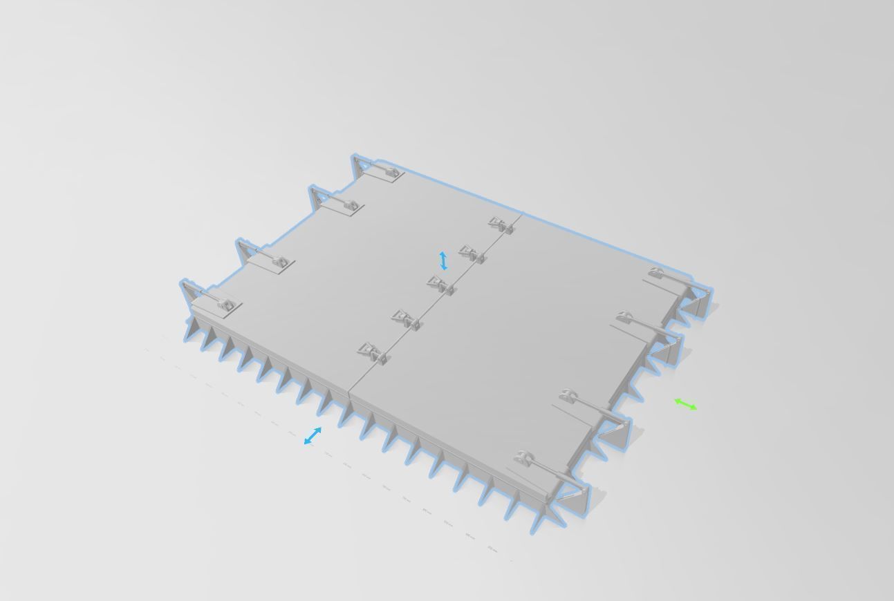 CARGO SHIP HATCH COVER 3D print model_4