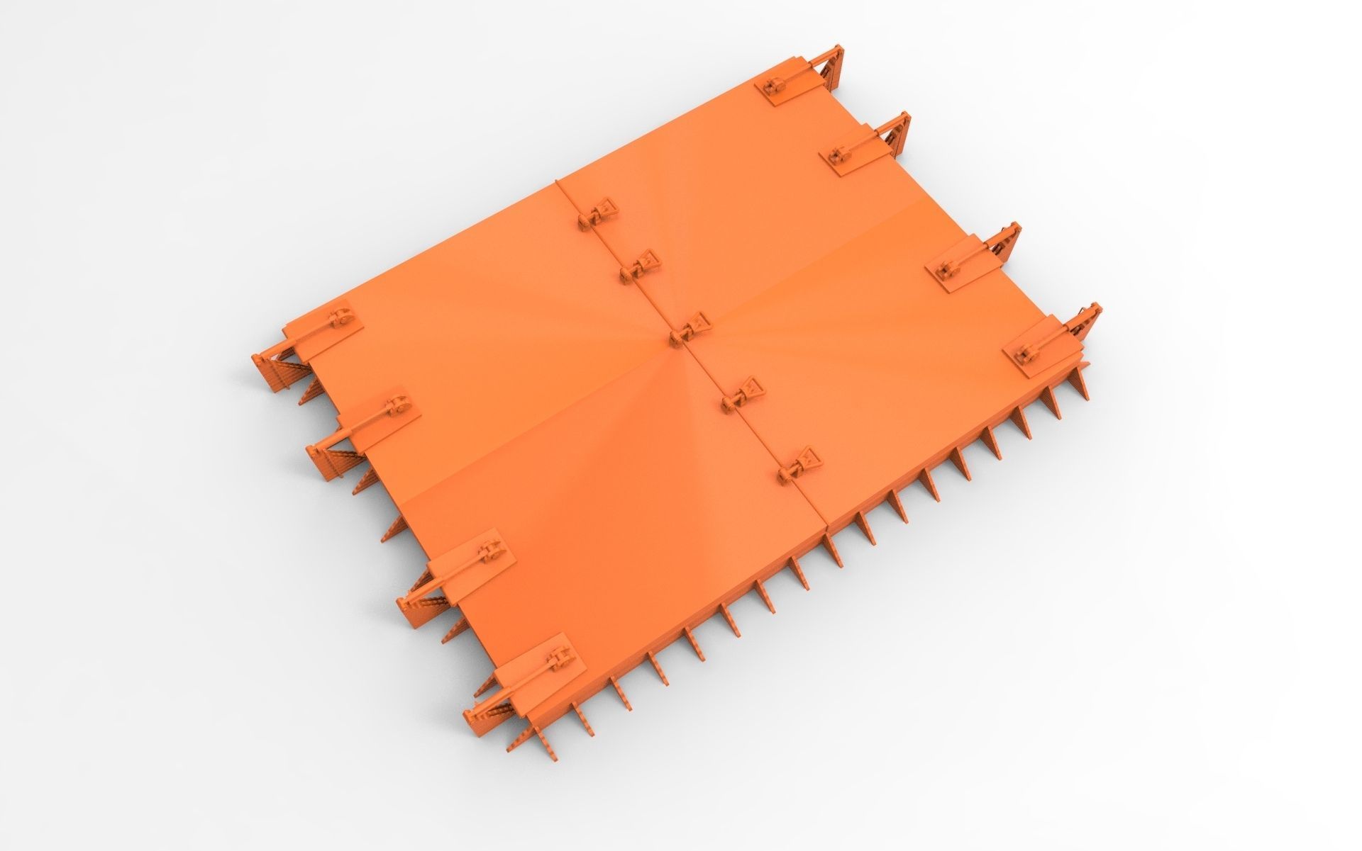CARGO SHIP HATCH COVER 3D print model_1